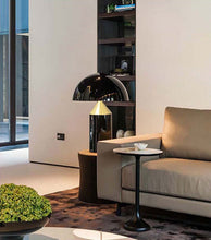 Cargar imagen en el visor de la galería, Lámpara de mesa Hongo Negra