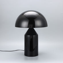 Cargar imagen en el visor de la galería, Lámpara de mesa Hongo Negra