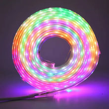 Cargar imagen en el visor de la galería, Cinta led RGB de 8 metros con controlador, distintas secuencias multicolor