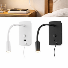 Cargar imagen en el visor de la galería, Aplique-led-flexible -ng y bl usb y usb C