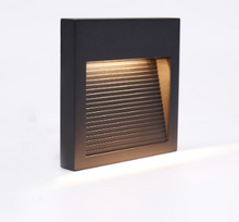 Cargar imagen en el visor de la galería, Aplique de Pared o escalera LED 6W – Diseño Moderno en Negro o Gris