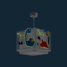 Cargar imagen en el visor de la galería, Luminaria Colgante Infantil Dinos