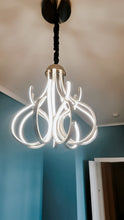 Cargar imagen en el visor de la galería, Lámpara colgante Araña LED 8 luces 90 W