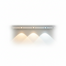 Cargar imagen en el visor de la galería, aplique led recargable con sensor de movimiento y 3 temperaturasde luz
