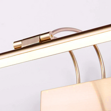 Cargar imagen en el visor de la galería, Aplique de Pared Cuadro LED 8W - Bronce, Luz Cálida