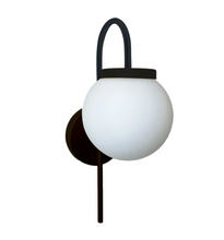Cargar imagen en el visor de la galería, Aplique de pared Bolonia - vidrio y metal
