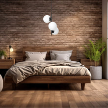 Cargar imagen en el visor de la galería, Lámpara Volos colgante para interiores, estilo minimalista y moderno