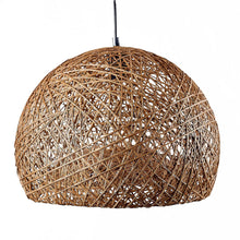 Cargar imagen en el visor de la galería, Lámpara  Colgante Hongo 40 cm - Hilo de cartón