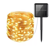 Cargar imagen en el visor de la galería, Guirnalda Luciernaga Solar 100 luces - 12M