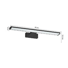 Cargar imagen en el visor de la galería, Luminaria Aplique de Pared  LED Integrado – Luz Cálida y Diseño Moderno