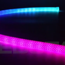 Cargar imagen en el visor de la galería, Manguera neon led RGB Smart con conexión USB encendida
