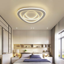 Cargar imagen en el visor de la galería, plafon triangular ambiente led control remoto