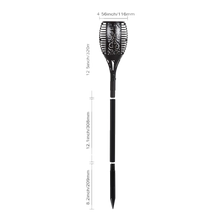 Cargar imagen en el visor de la galería, Farol Antorcha para intemperie Solar LED