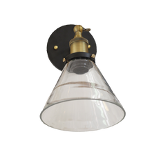 Cargar imagen en el visor de la galería, Aplique Pantalla Vidrio vintage