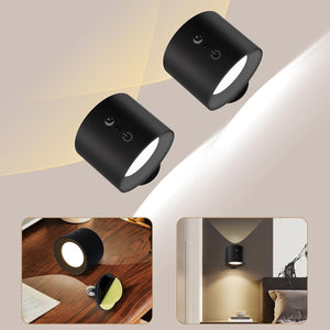 Aplique LED Recargable Bidireccional de Pared – Móvil y Sin Cableado