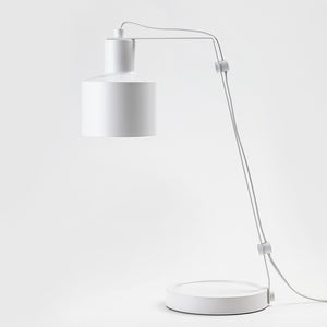 Lámpara de Escritorio Harek – Luz Direccionada | Diseño Metálico Blanco o Gris