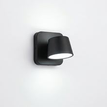 Cargar imagen en el visor de la galería, Aplique de Pared LED Bidireccional Negro 8W con Interruptor y 3 Tonos de Luz
