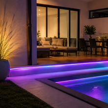 Cargar imagen en el visor de la galería, Cinta-led-neon-IP67-SMART-RGB-piscina-exterior-iluminación
