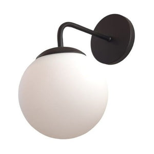 Aplique de pared Globo - Moderno con globo opalino