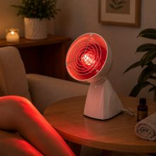 Cargar imagen en el visor de la galería, Portátil de uso terapéutica con lámpara infrarroja de 100W para aplicación de calor localizado en el hogar
