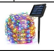 Cargar imagen en el visor de la galería, Guirnalda Luciernaga Solar 100 luces - 12M
