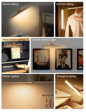 Cargar imagen en el visor de la galería, Aplique LED Recargable Magnético | Luz Regulable y Rotación 360°
