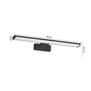 Luminaria Aplique de Pared  LED Integrado – Luz Cálida y Diseño Moderno