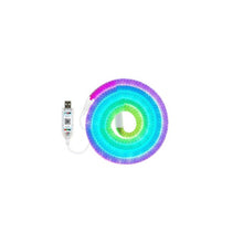 Cargar imagen en el visor de la galería, Manguera neon led RGB Smart con conexión USB sobre fondo blanco
