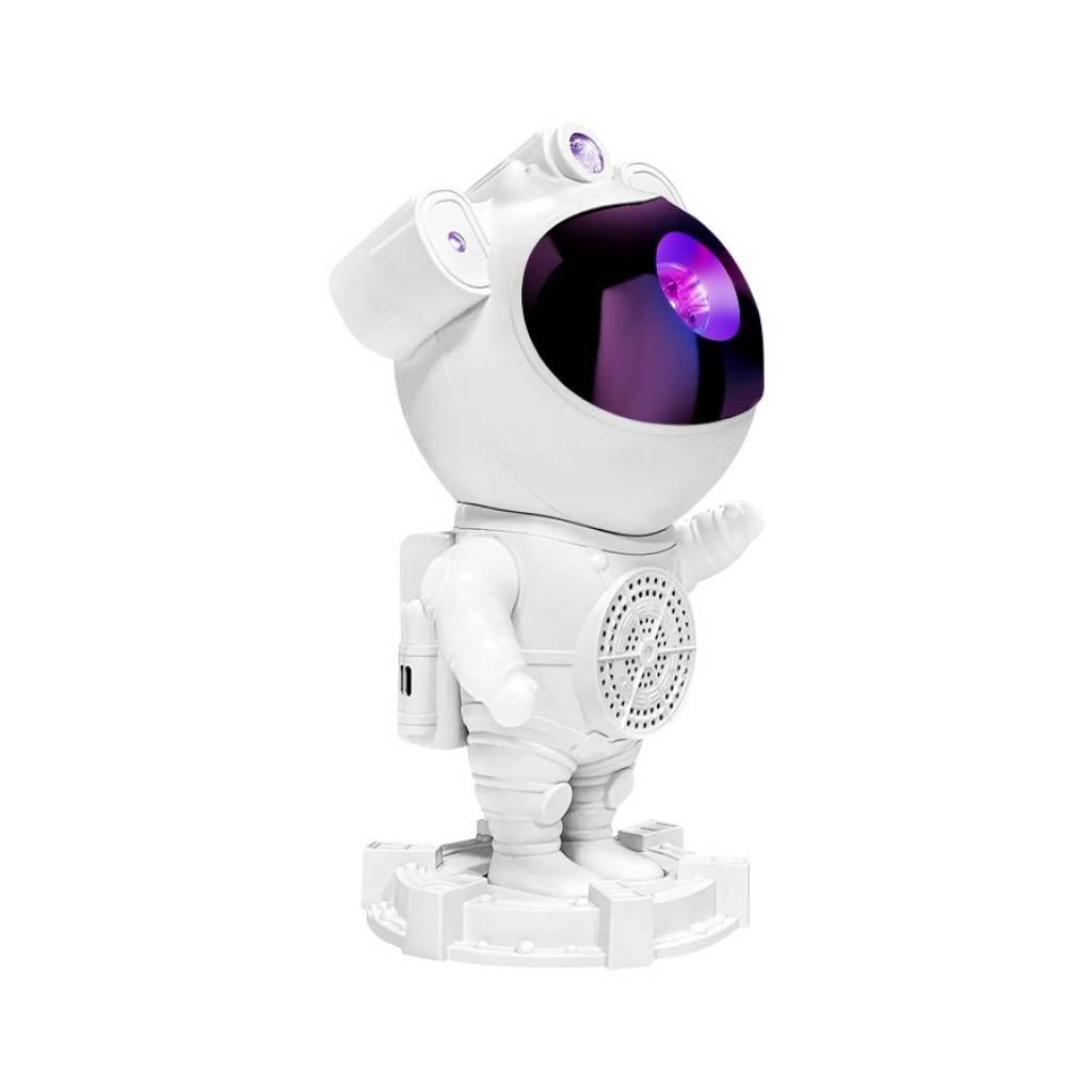 Lámpara Proyector Astronauta – Luz LED Giratoria 360°