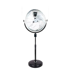 Ventilador De Pie Kassel Plateado - Usado
