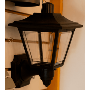 Farol Colonial de pared cuatro caras hacia arriba